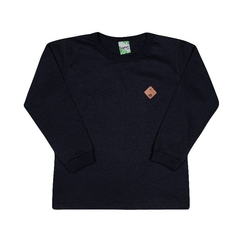 Camiseta 1/2/3/4/6/8 infantil manga longa menino inverno 100% algodão