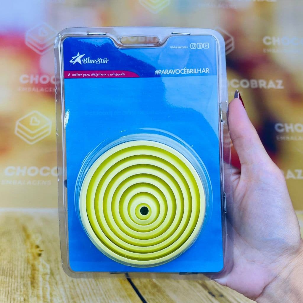 Kit Cortador Redondo P - 8 Peças Blue Star