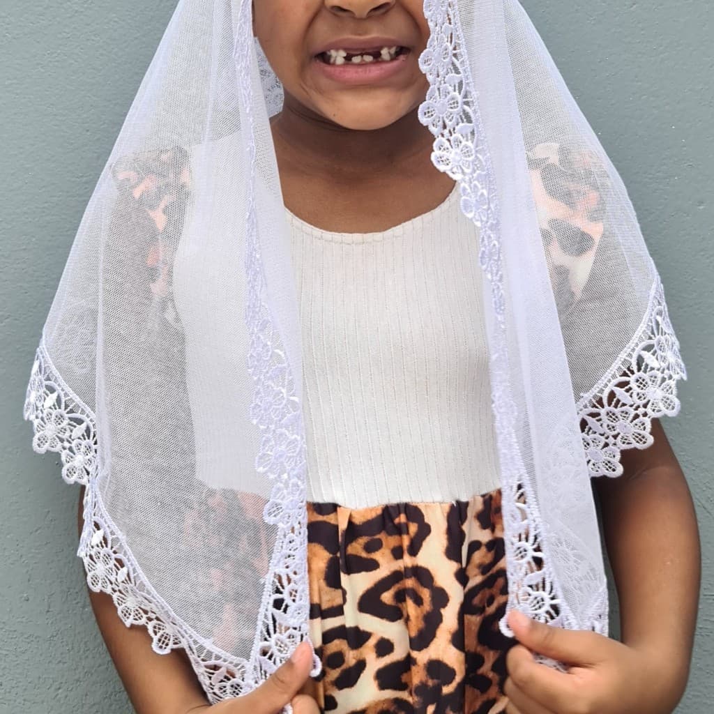 VÉU CCB INFANTIL CAMILA - CONGREGAÇÃO CRISTÃ NO BRASIL