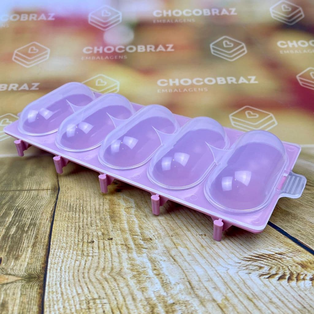 1~5 CHOCALHO PARA CONFEITOS ROSA – 5 CAVIDADES (BLUE STAR)