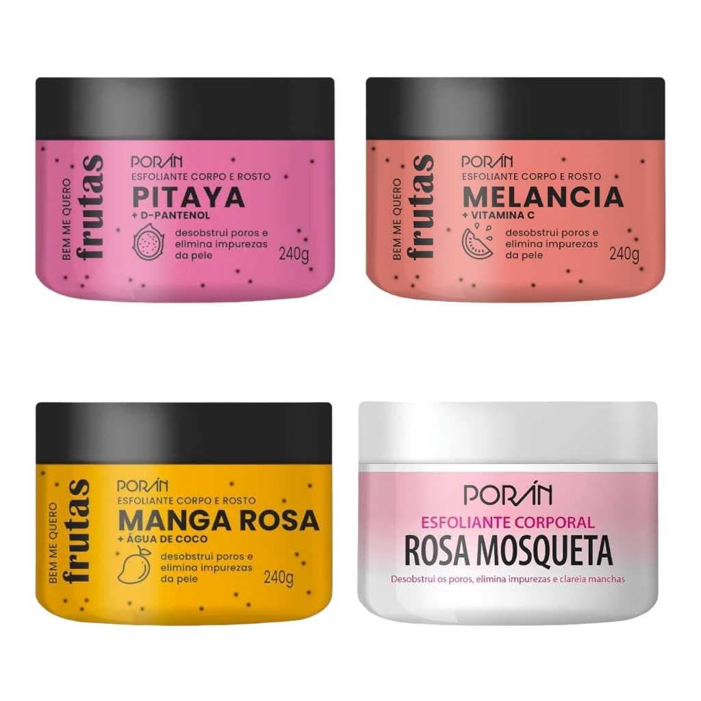 Esfoliante Corporal bem me quero Porán