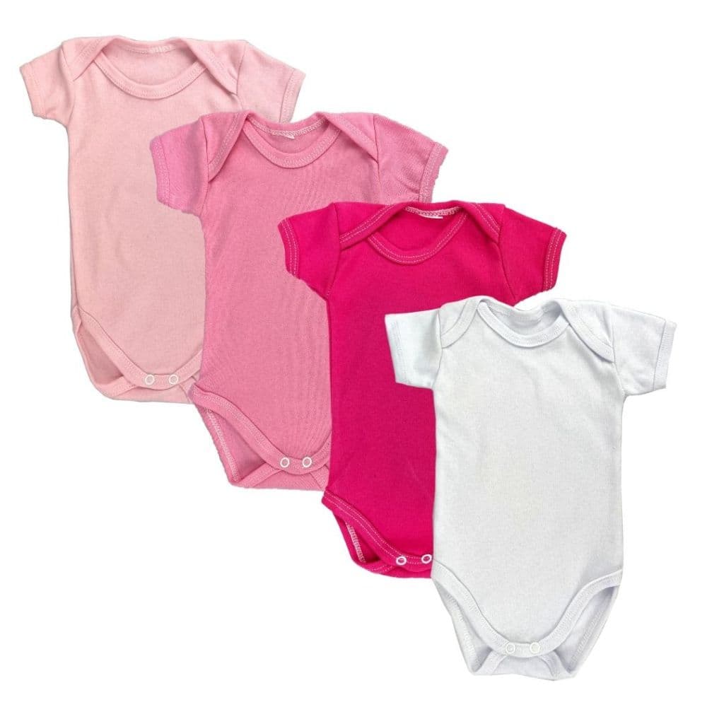 kit 3 body infantil manga curta para menina e menino bory bebe criança