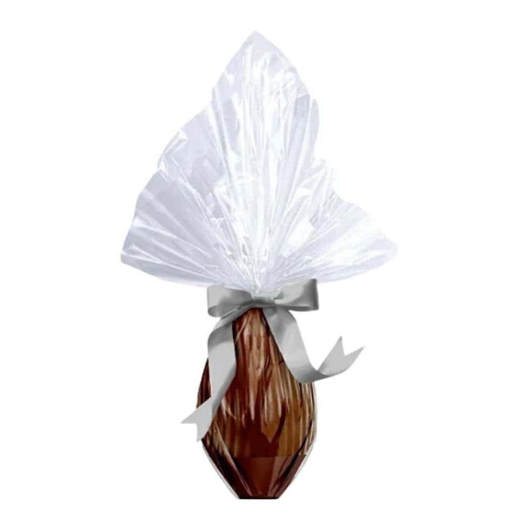 Saco Express para Embrulho de Ovos de Páscoa 350g a 500g | 39x39cm | Incolor - 05 unidades - Cromus