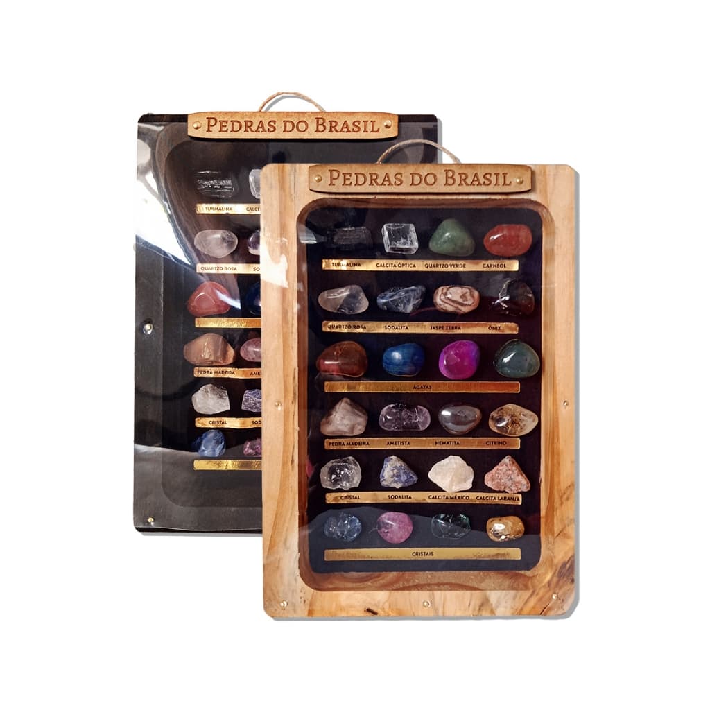 Pedras Brasileiras - Coleção Minerais Naturais
