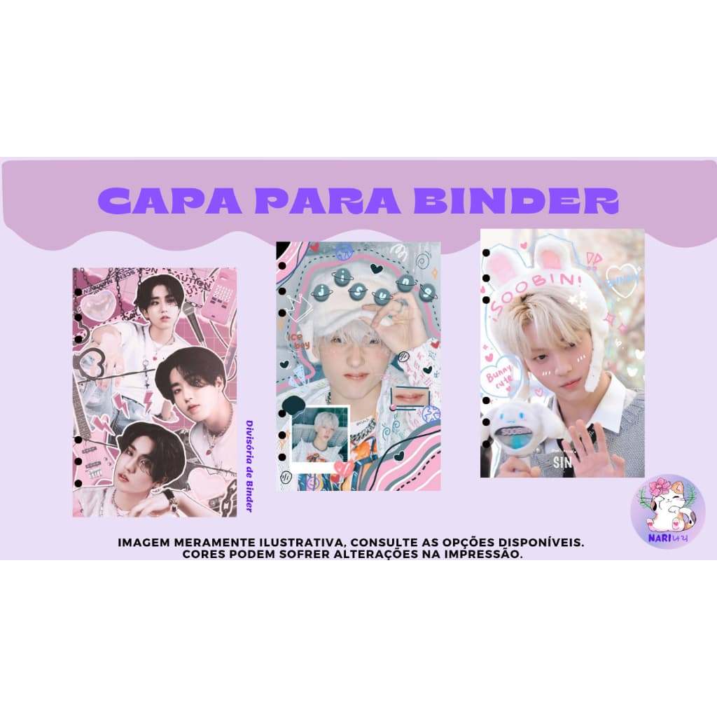 Capa para Binder + Fillers