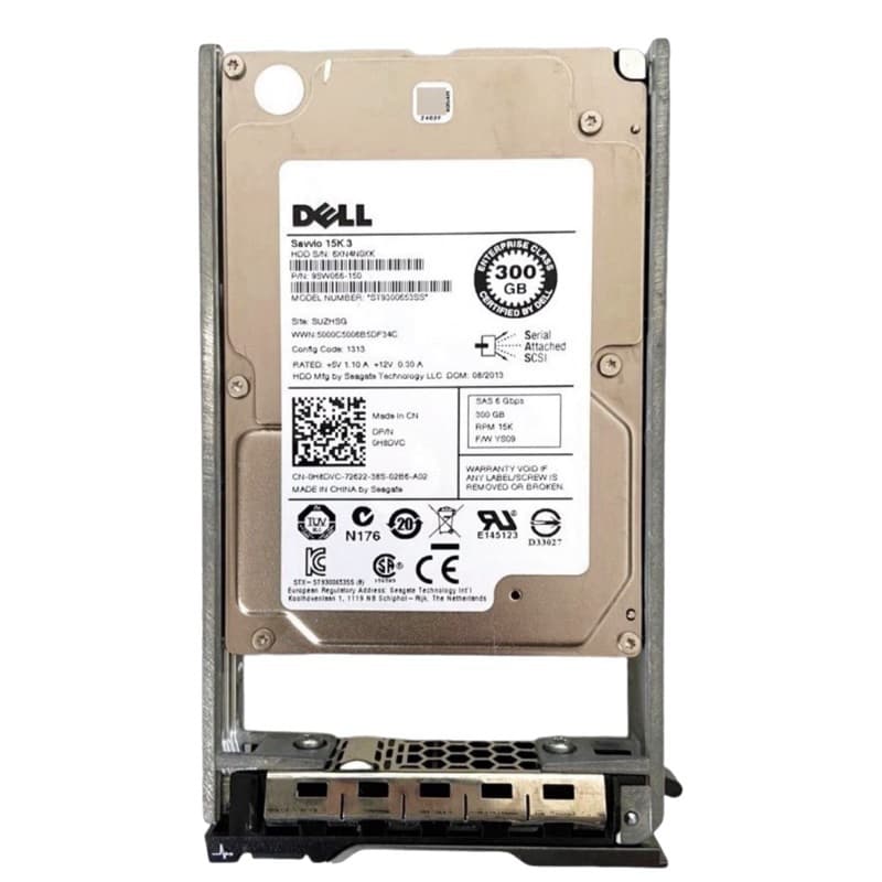 Disco Rígido Interno Dell Dp/n 0h8dvc 300gb 15k Sas 6gbps