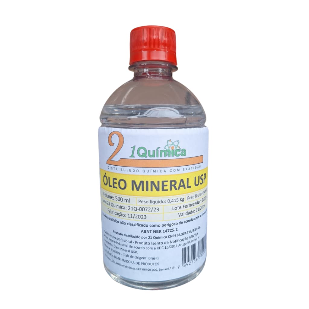 Óleo Mineral USP 500ml Selar Madeira/Tábua de Carne