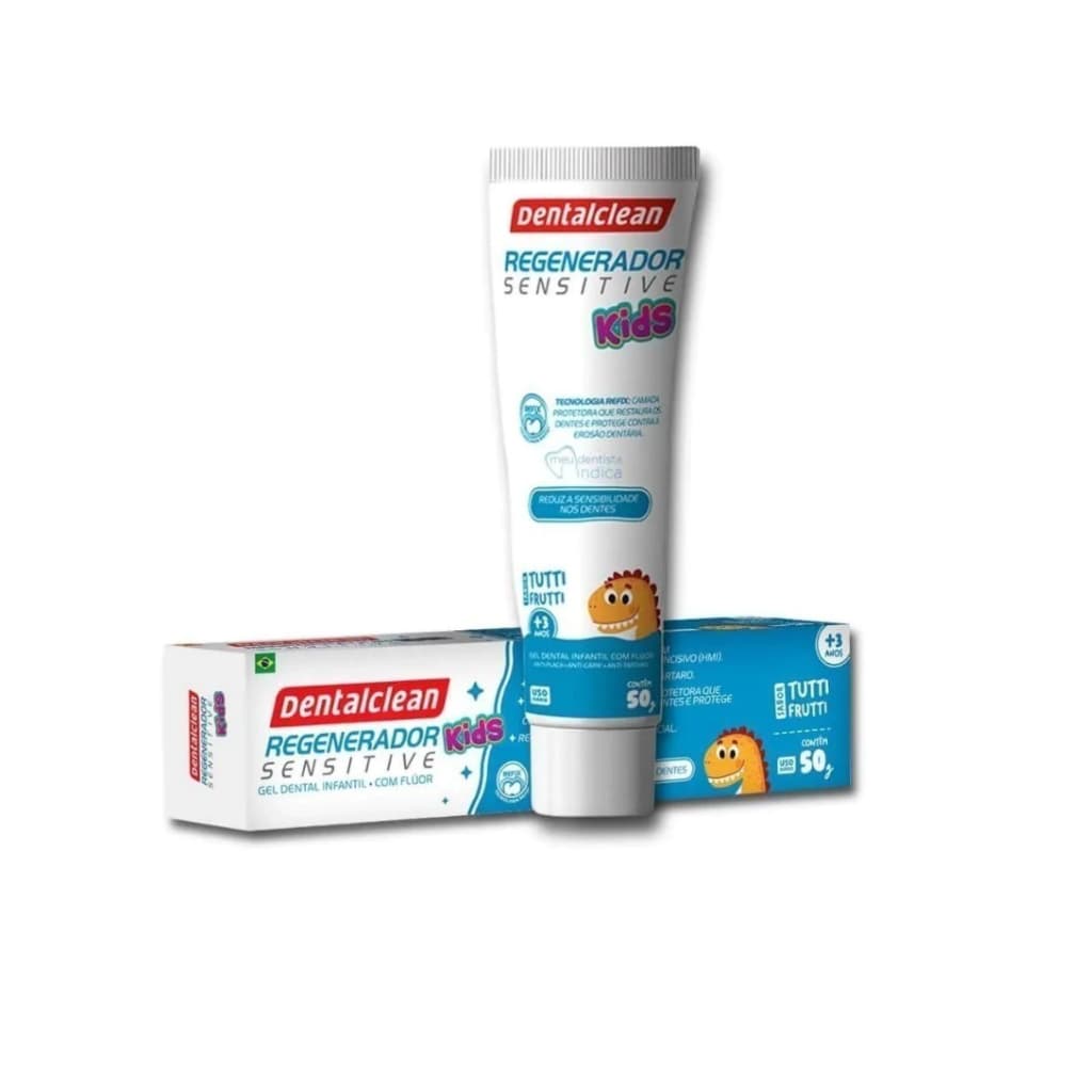 Gel Dental Infantil Regenerador Sensitive Kids - 50g - DentalClean