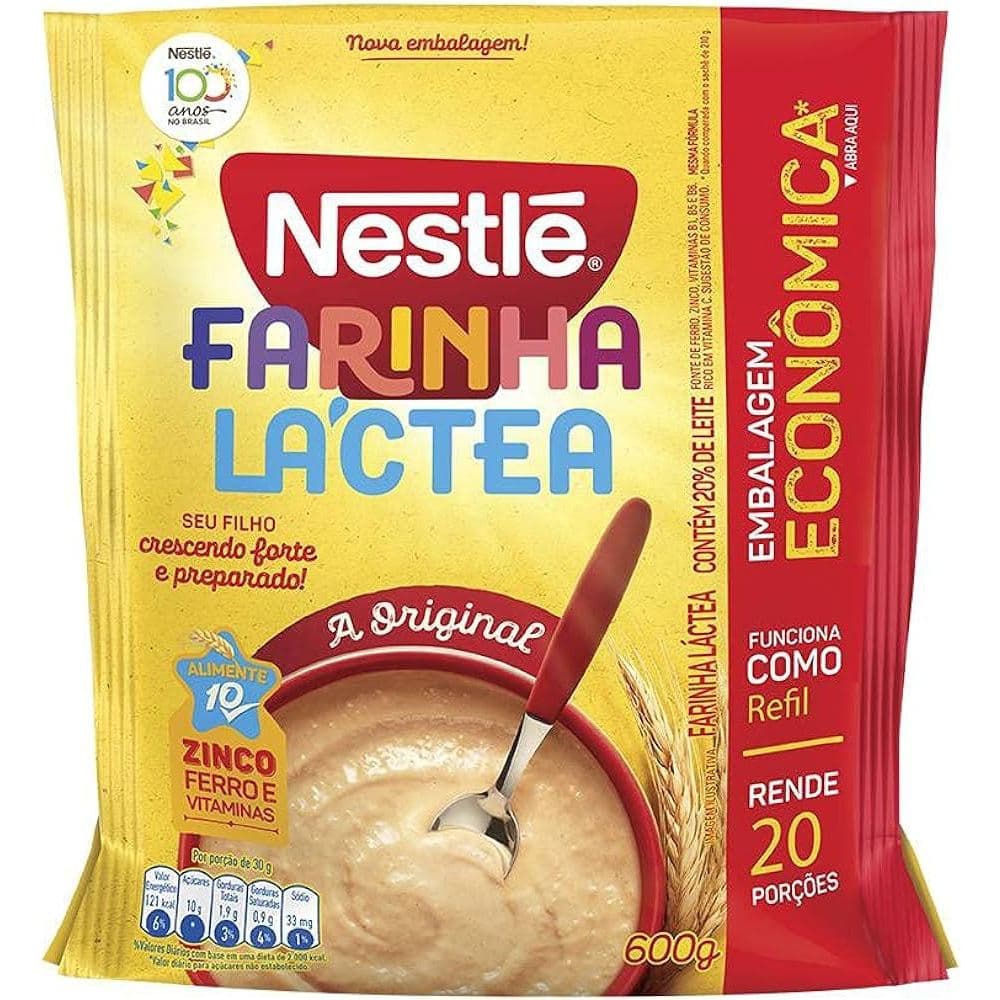 Farinha Láctea Nestlé Tradicional 600g