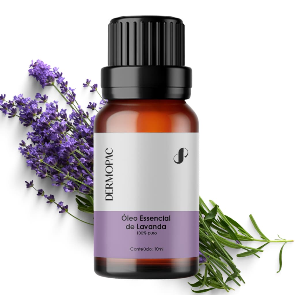 Óleo Essencial De Lavanda 100% Puro Aromaterapia Dermopac 10ml