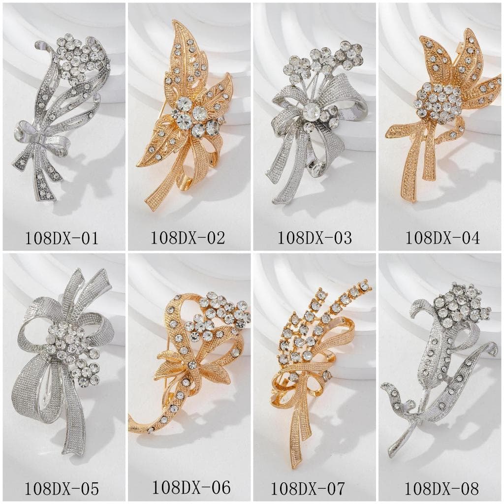 Broche de Strass ins Unique Suit Accessories Atmospheric Pino Anti-Brilho Diamante Fêmea