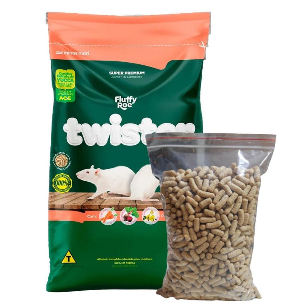 Raçaõ Fluffy 500g à 2,5kg