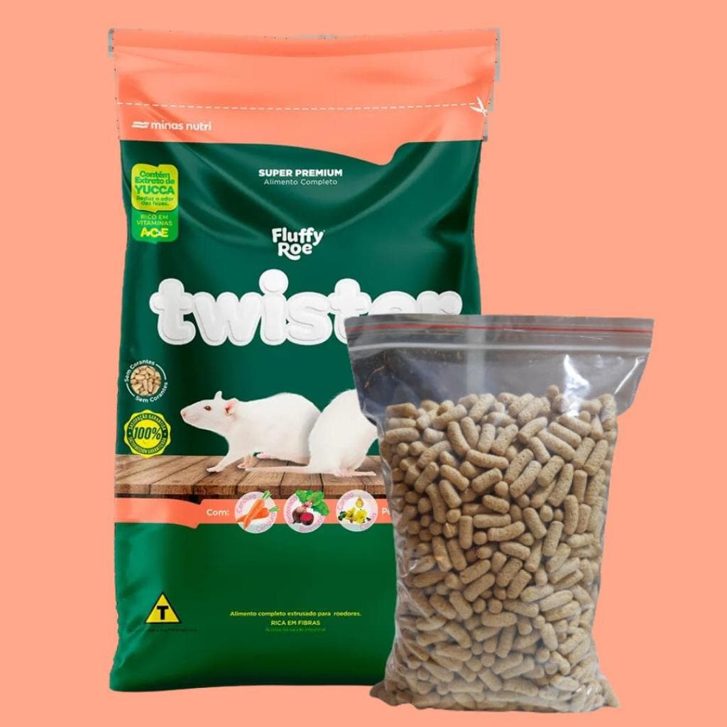 Ração Fluffy 500g à 2,5kg