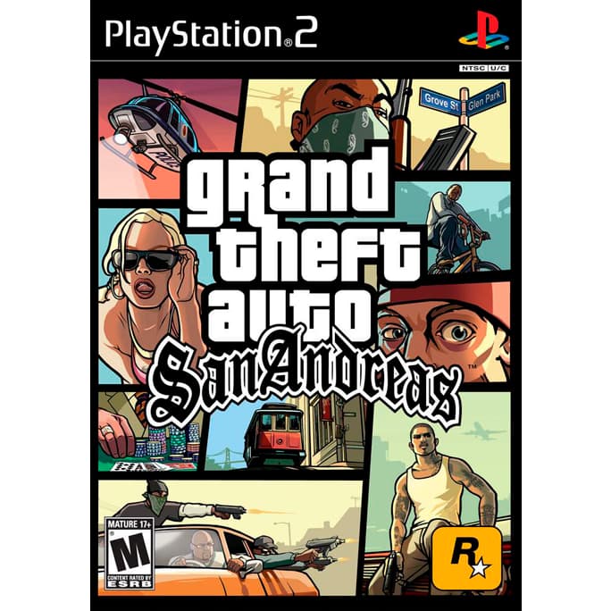 Jogo GTA San andreas Legendado Compativel com PS2