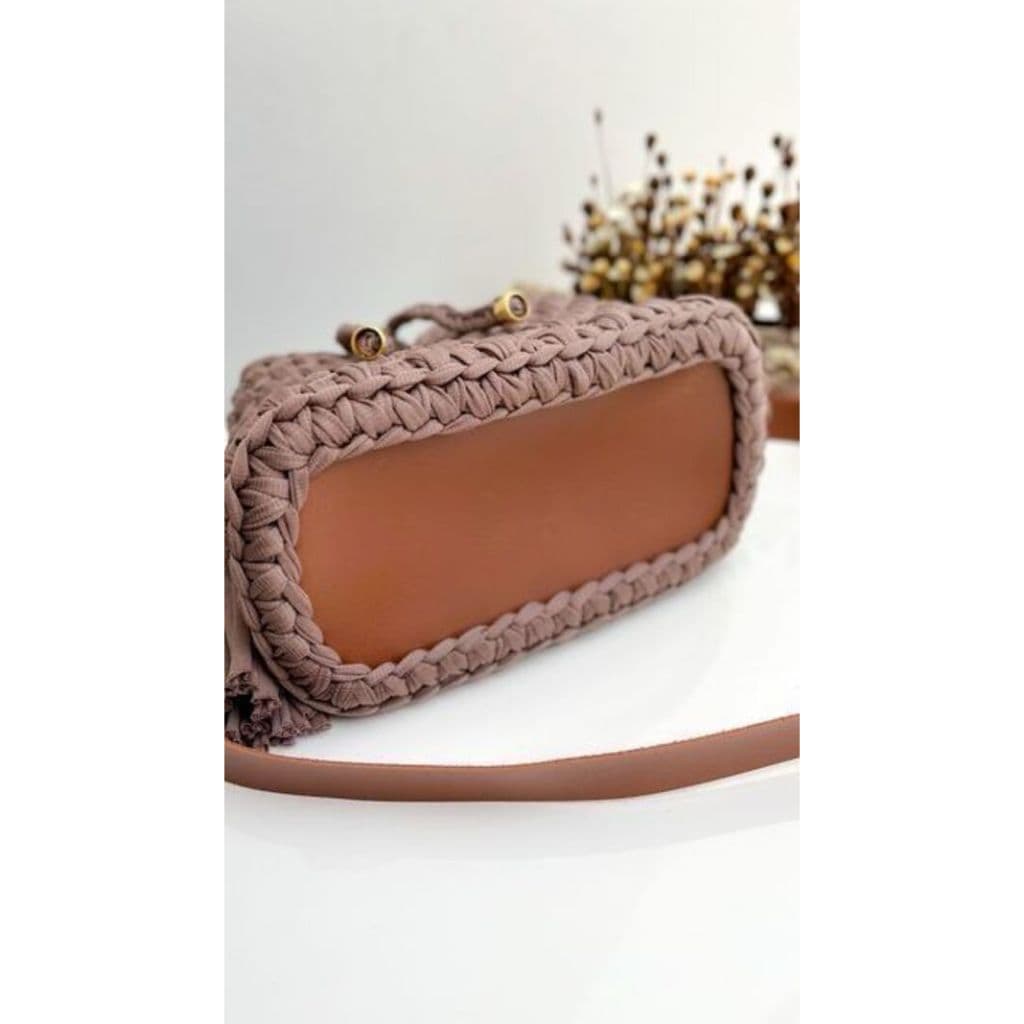 Kit 4 Fundo De Bolsa 4mm Para Bolsas Crochê Macramê