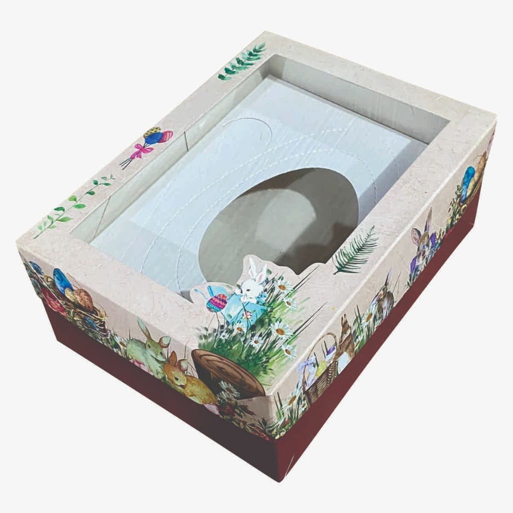 10 Unidades Caixa Para Ovo De Colher Pascoa Caixa Degustação 1 Ovo / Cavidade