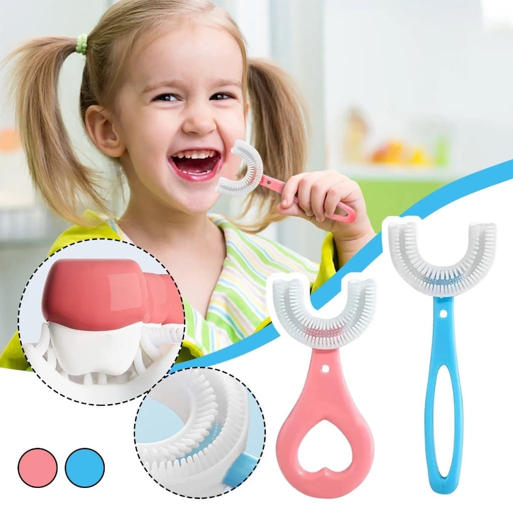 Escova Dental Infantil Massageador Gengivas Ajuda Coçar Para Bebês