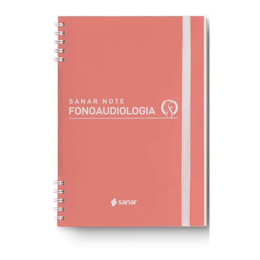 Sanar Note de Fonoaudiologia Capa Dura