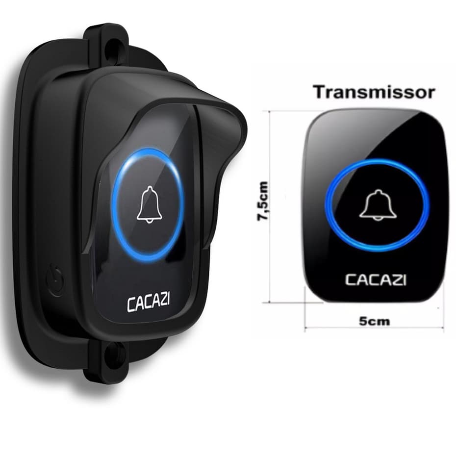 Protetor para Campainha Antifurto e Chuva – Cacazi A10 e Hyh10