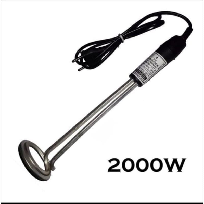 Ebulidor Eletrico, Mergulhão, Rabo Quente, 2000W 127 OU 220V Ferve água Rápido, Aquecedor.