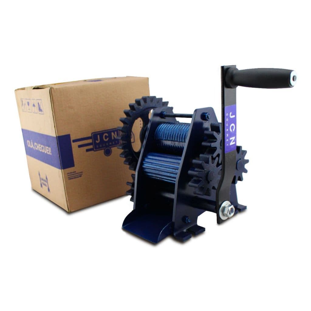 Engenho Moedor de Cana Manual 3 Moendas para Moer Cana Garapeira Caldo de Cana Engenhoca 40L/hora