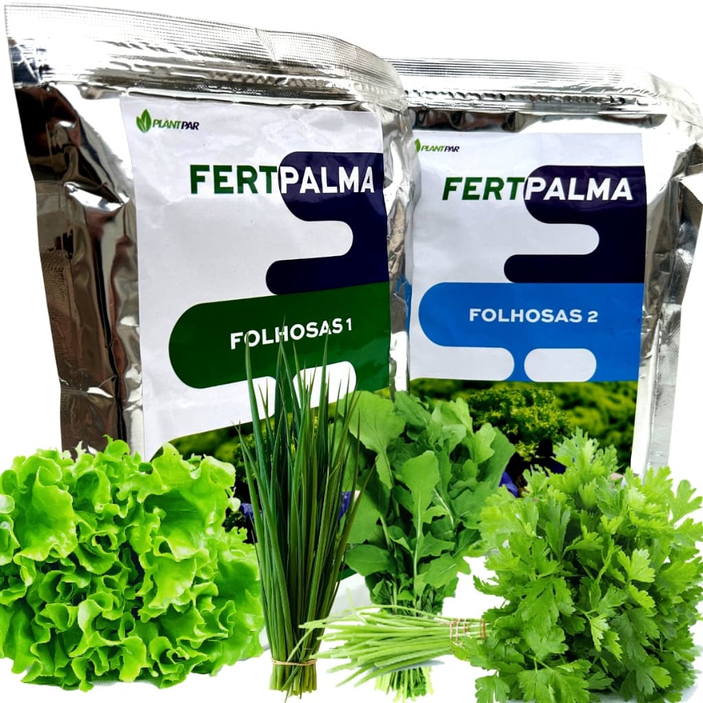 Nutriente para Hidroponia FERTPALMA Folhosas - 1000 Litros