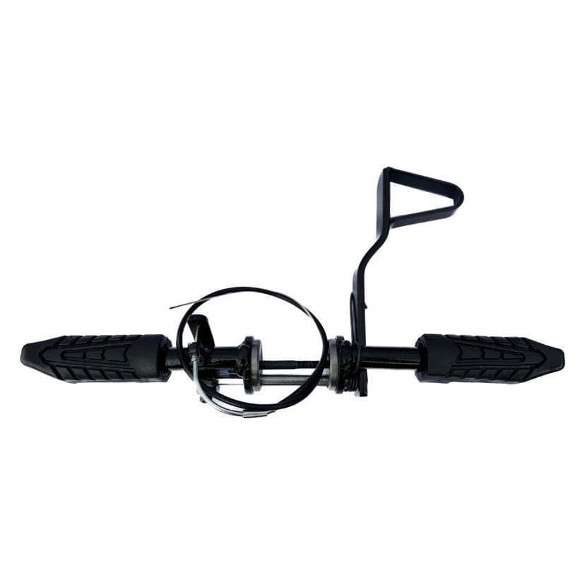 Estribo Freio no Pé para Bike Motorizada 45mm - Estribim cor Preto