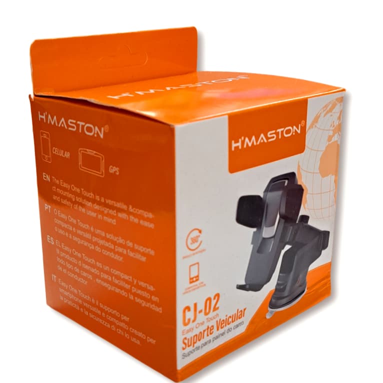 Kit 10 Suporte Celular Veicular Trava Automática Anti Queda