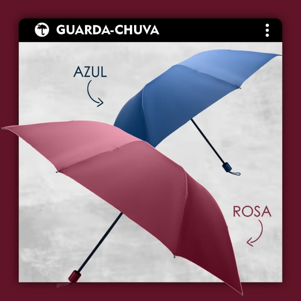 Guarda Chuva Dobrável Adulta Masculina Feminina Sombrinha Portátil Prática GDC3799-SKU