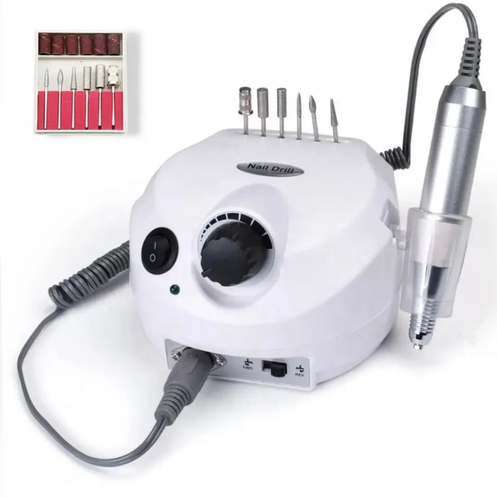 Lixadeira Motor Porquinho 50.000RPM Nail Drill Profissional para Unha Gel Bivolt