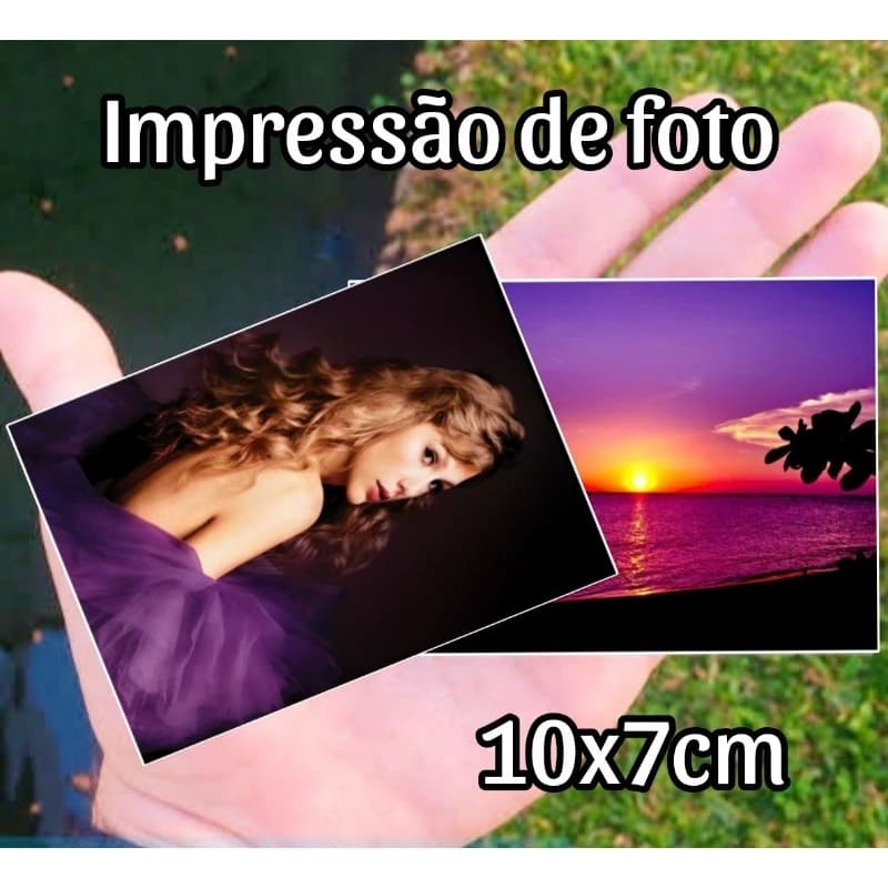IMPRESSÃO DE FOTOS 10X7cm (pedido mínimo 10 fotos)