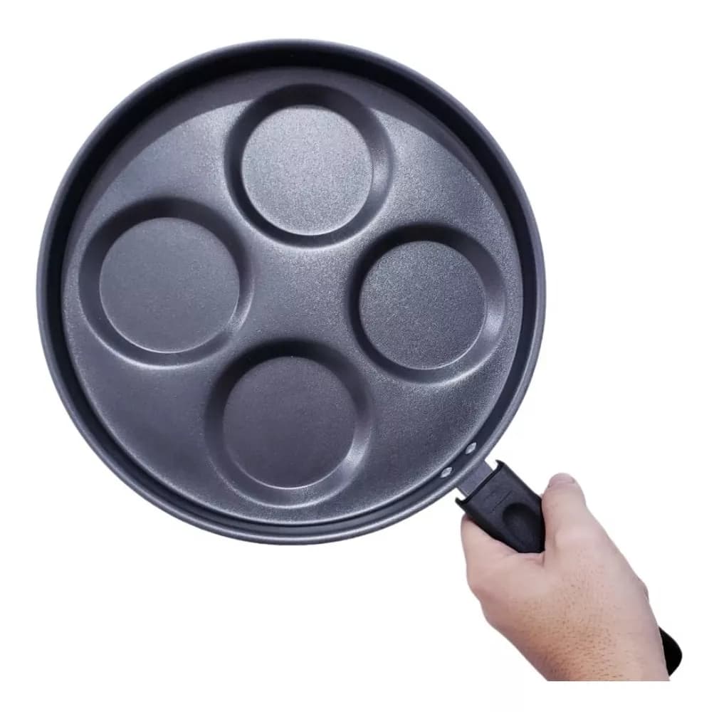 Frigideira Multiuso Antiaderente 4 Ovo Hamburguer Pequenos defeitos