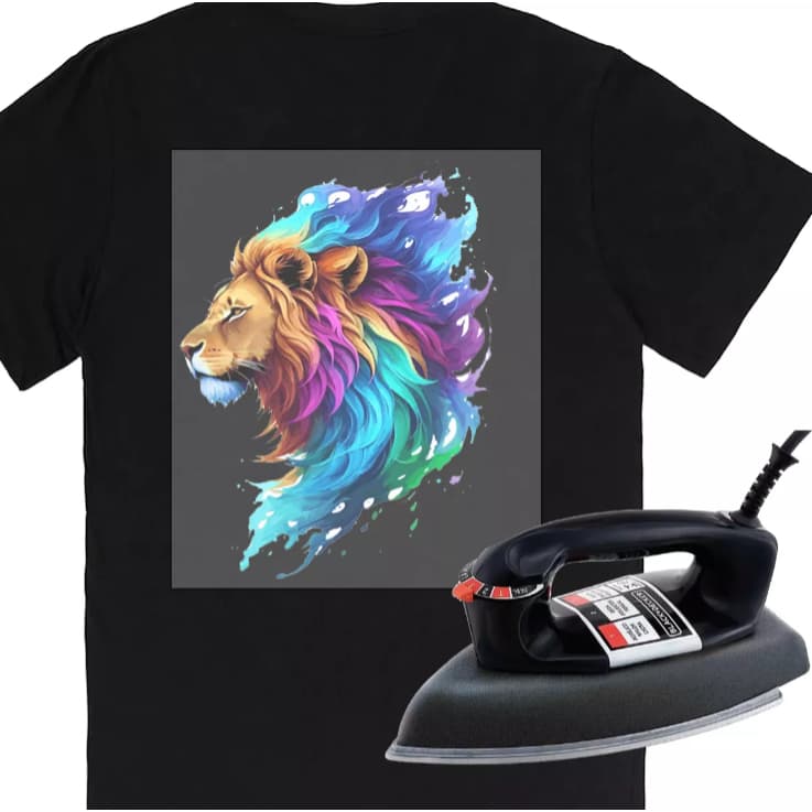 Estampas DTF digital termocolante prontas para uso com a logo de sua empresa  camisetas, roupa geral