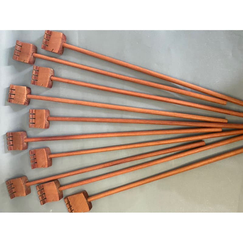 Coçador de costas Madeira Coça Costas 50Cm mãozinha de coçar as costas