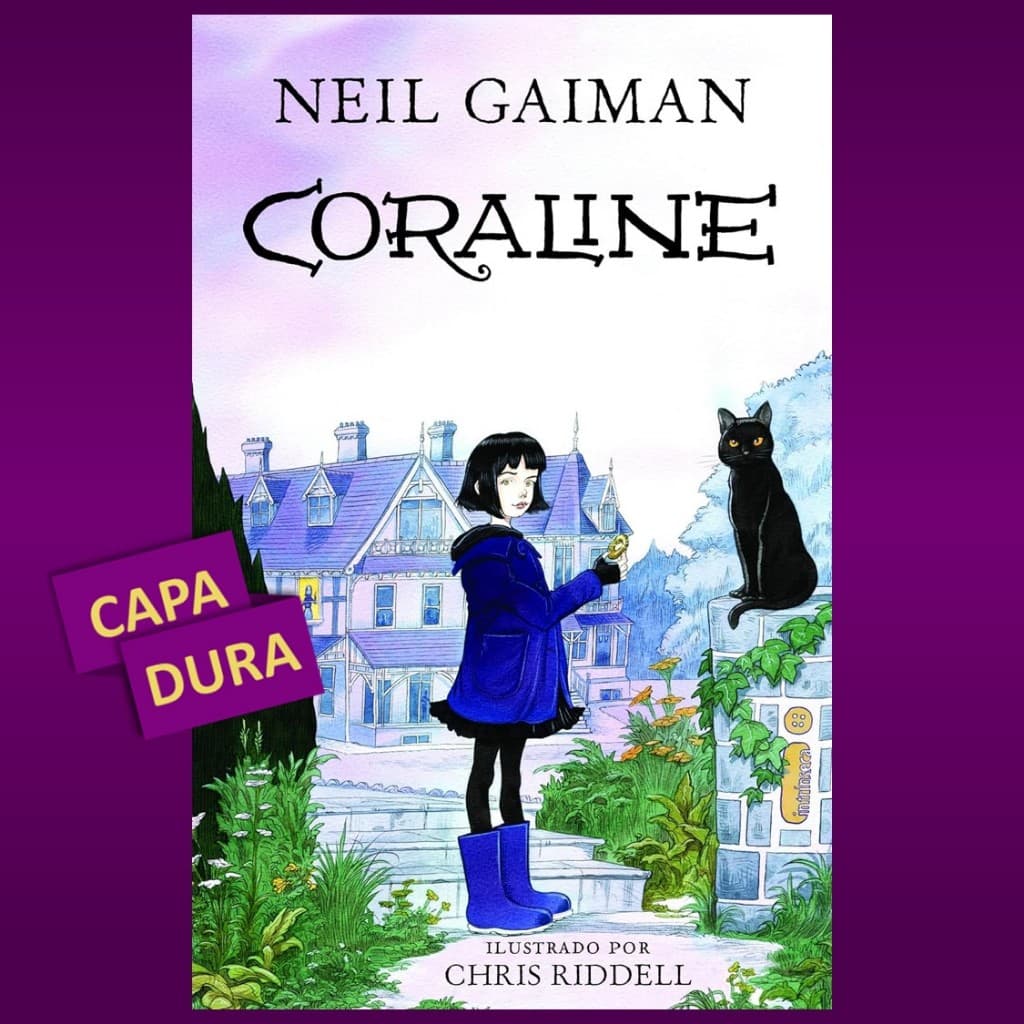 Livro - Coraline -  Acompanha Marcador de Páginas Especial - Neil Gaiman (Novo e Lacrado)