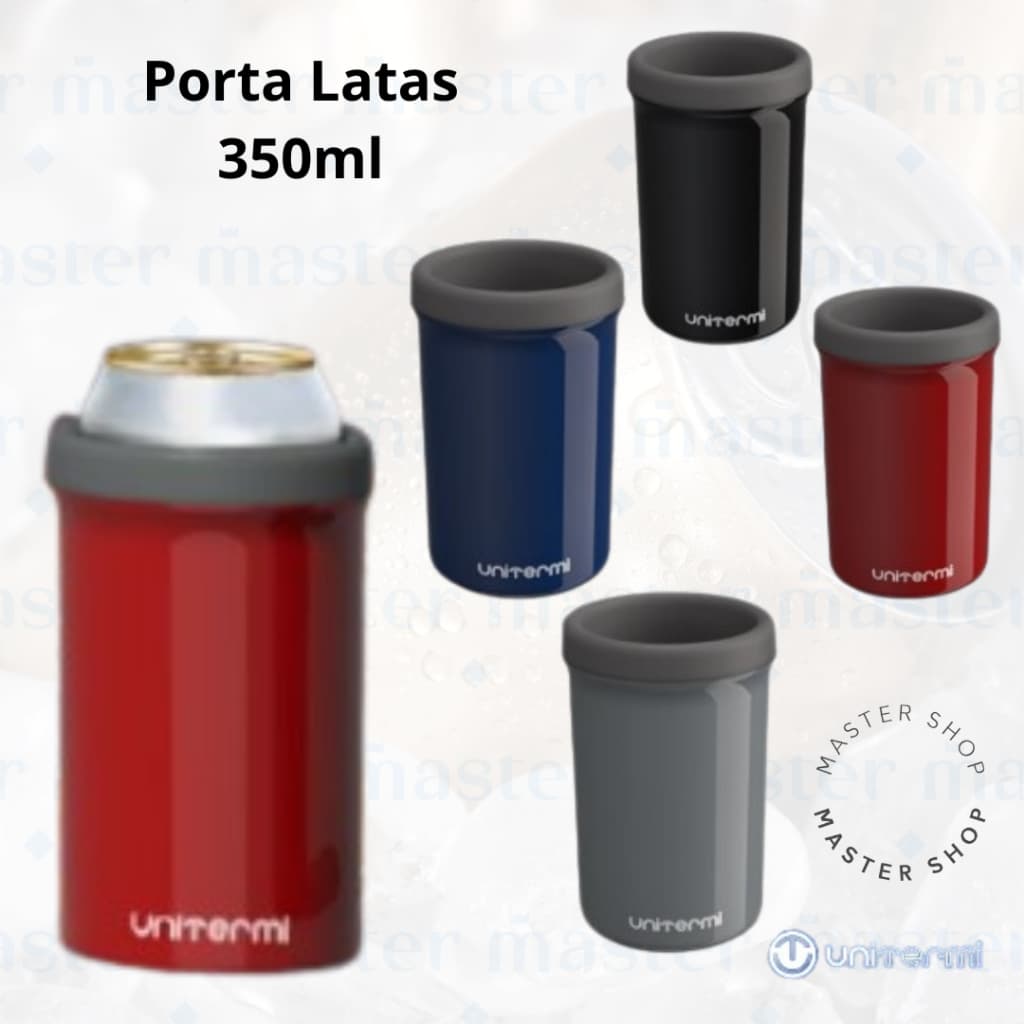Porta Latas Térmico Latinha Cerveja Refrigerante 350ml Unitermi