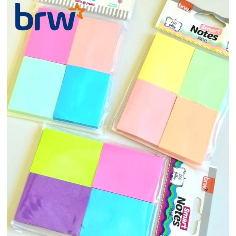 Smart Notes BRW, Pastel - Beach - Tutti-Frutti - Color - BRW