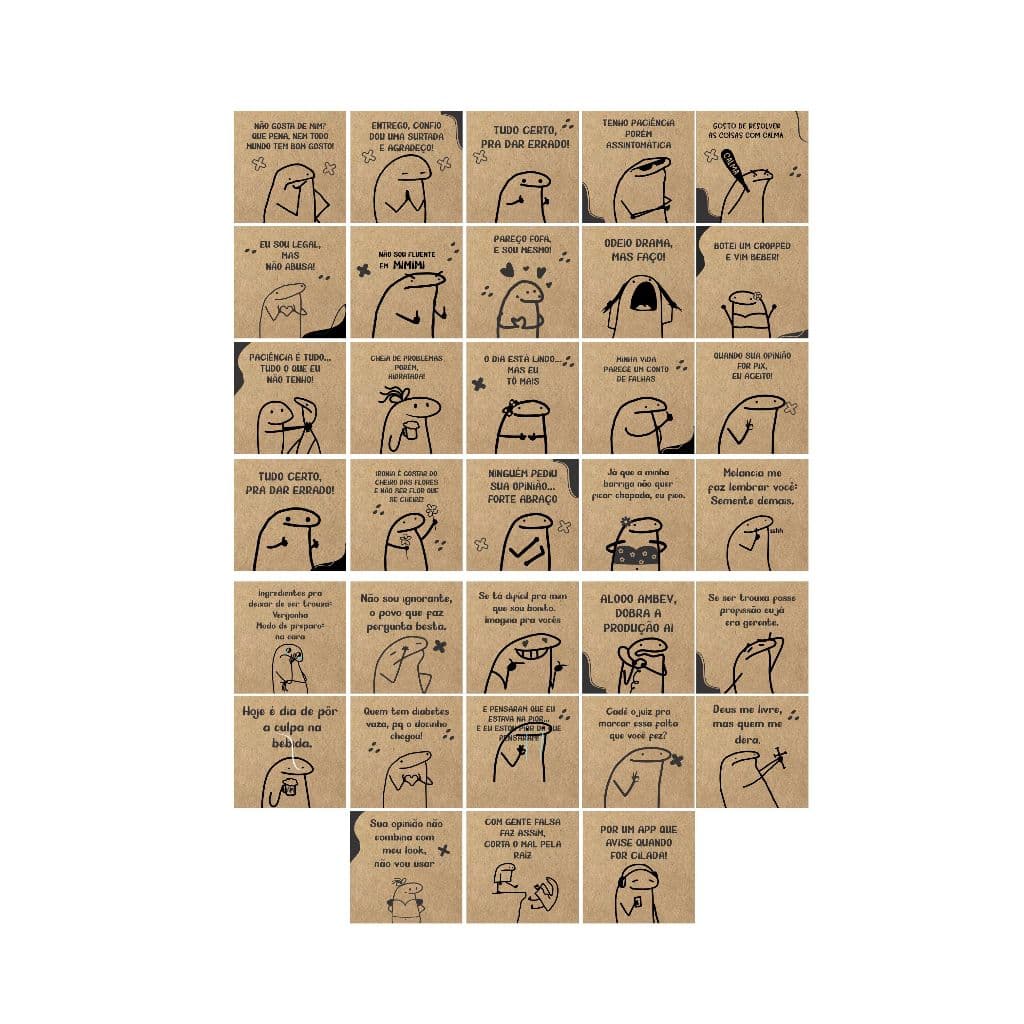 Tags de drink/ Bebidas/ Gin - Mini cartões para drinks - Flork frases divertidas em kraft (100un)