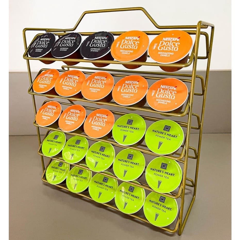 Porta Cápsula Dolce Gusto 40/50 unidades Balcão Cozinha Suporte Café Organizador