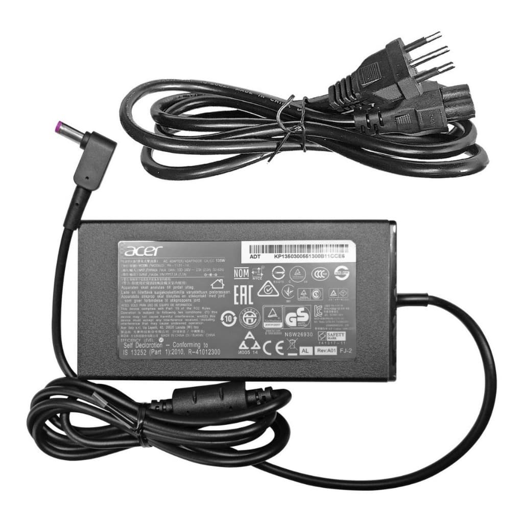 Fonte Carregador 180w Para Notebook Acer Nitro 5 An515-57
