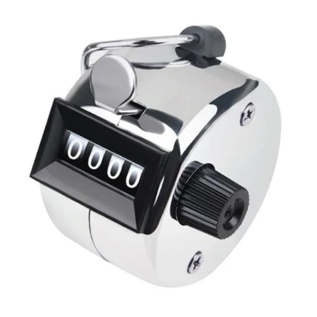 Contador Numérico Resistente Manual 4 Algarismos - Contador de Voltas com Contador