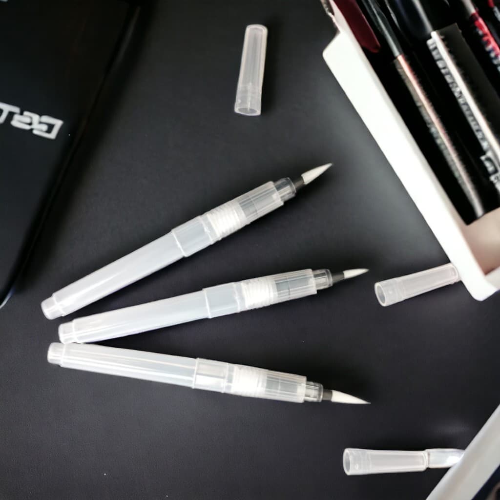 Kit 3 Canetas d'água Pincel d'água em Diferentes Tamanhos - C7100