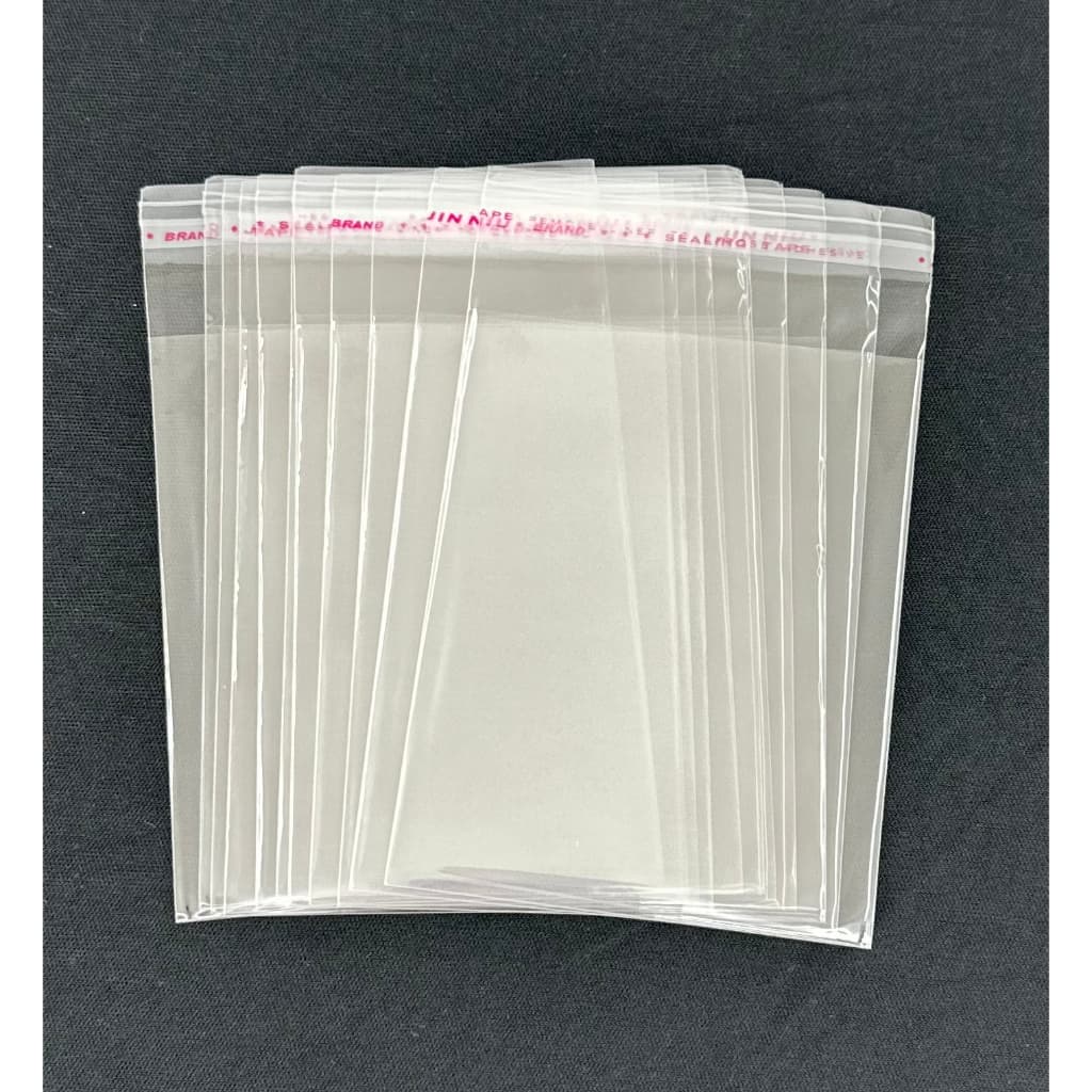 100 Sacos transparentes adesivados em BOPP