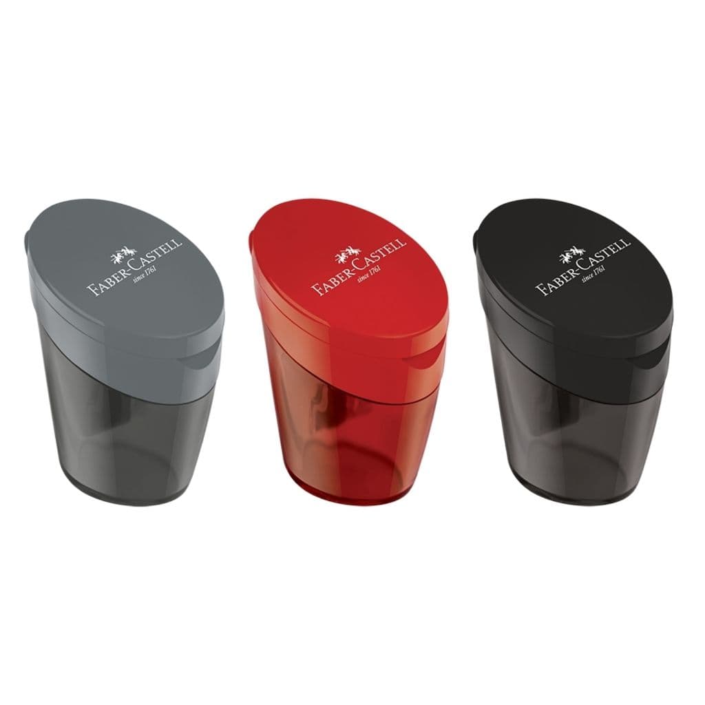 Apontador Elipse com Deposito - Faber-Castell