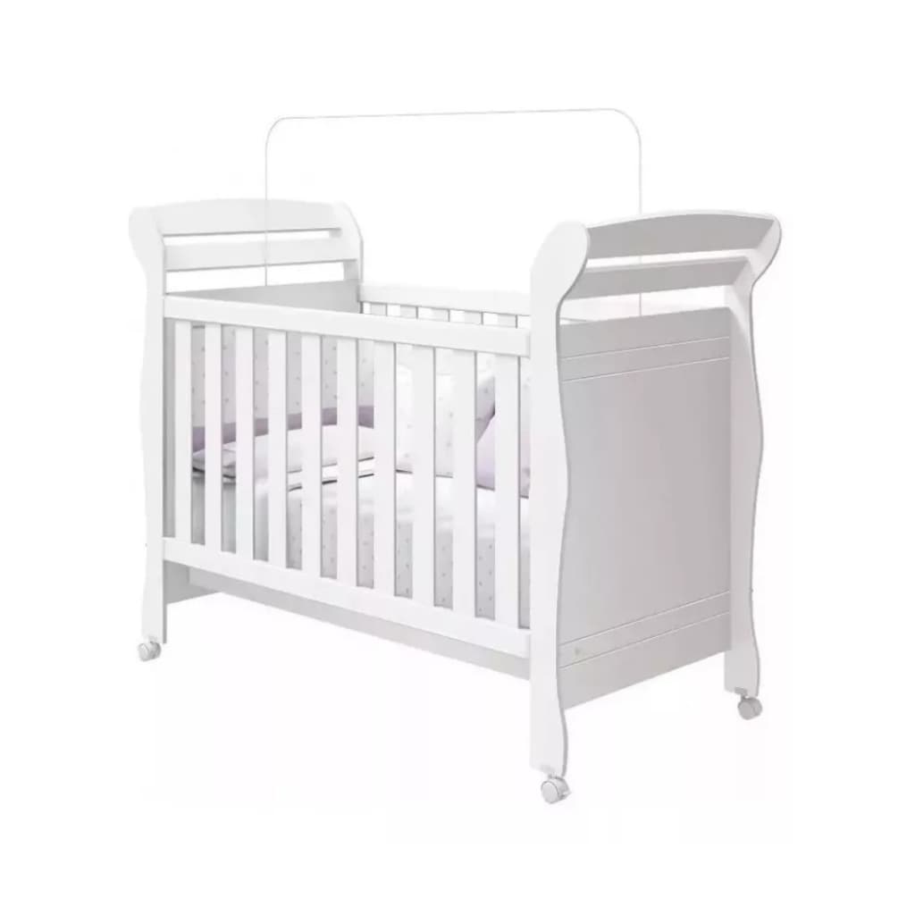 Suporte de Haste Ajustável para Berço com Instalação Prática e Estrutura Resistente