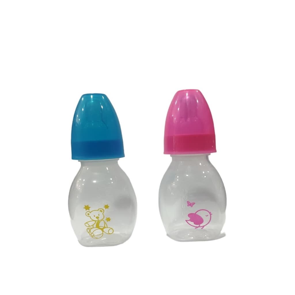 Mamadeira Chuquinha 60ml Rosa Ou Azuis (2 Unidades)