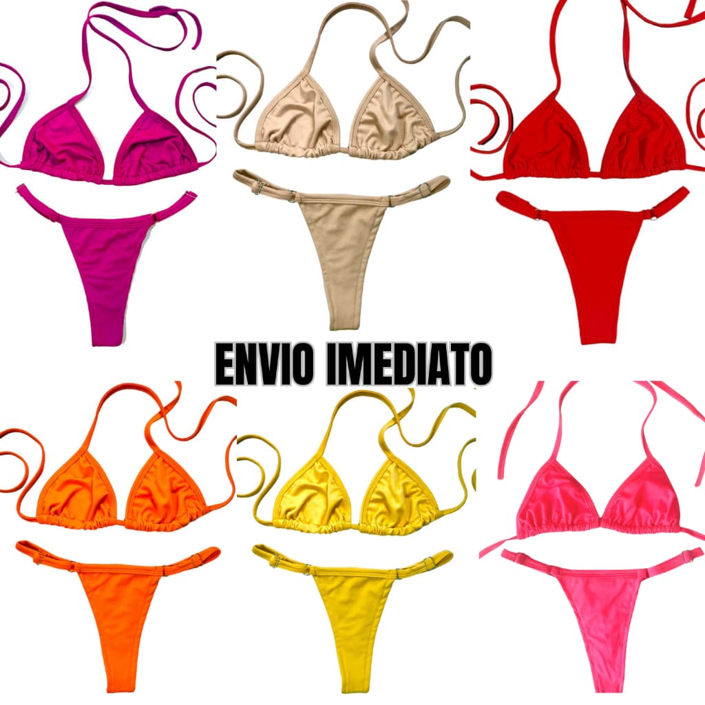 Biquíni Marquinha de Fita Fio Dental Cortininha Verão