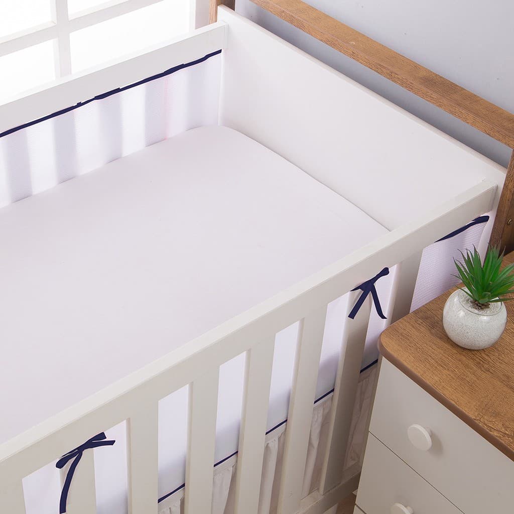 Tela Protetora Para Berço Enxoval de Bebê menino e menina