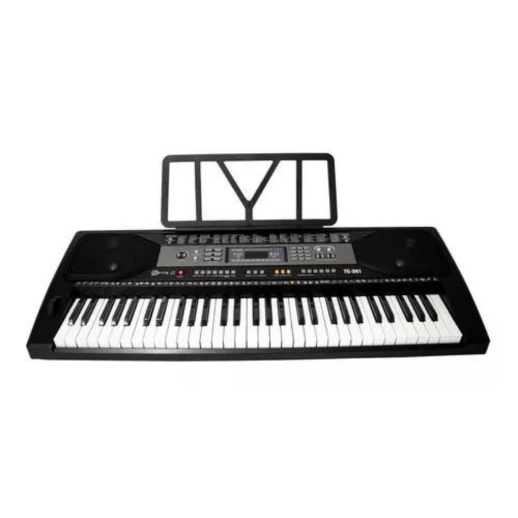 Teclado Musical Spring Tc-361 61 Teclas Preto 110v/220v