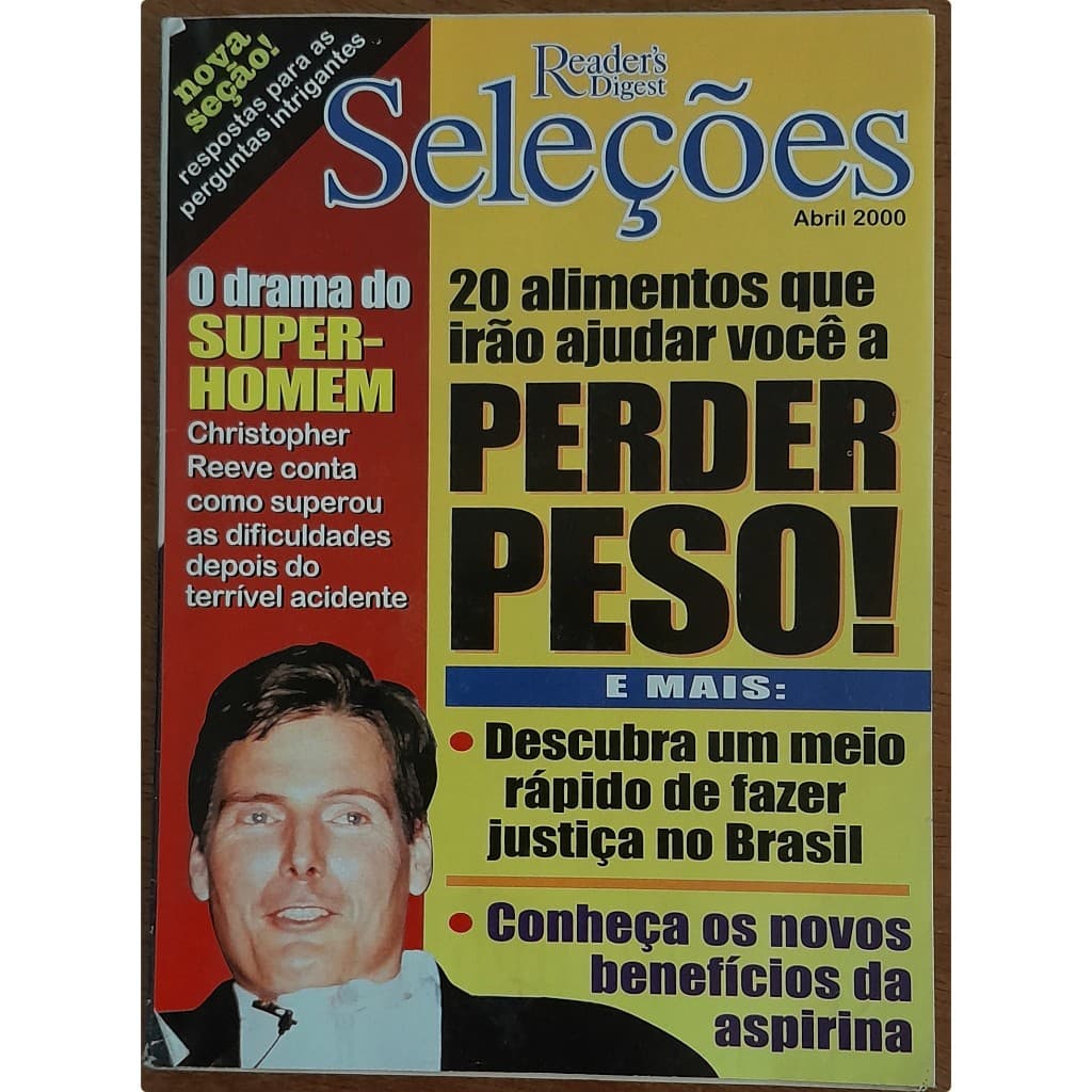 Revista Reader's Digest Seleções Abril/2000